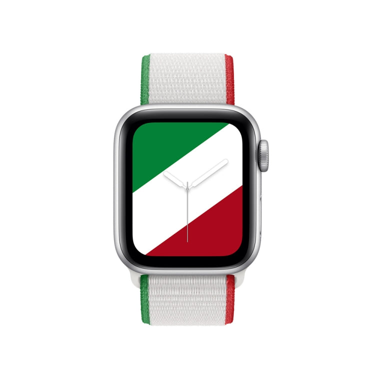 International Series Loopback Watch Bands For Apple Watch Ultra 49mm&Watch Ultra 2 49mm / Series 9&8&7 45mm / SE 3&SE 2&6&SE&5&4 44mm / 3&2&1 42mm(Mexico) by bashfashion