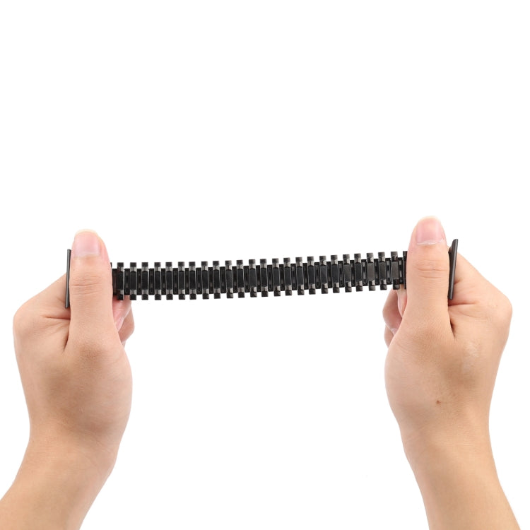 Aluminum Alloy Steel Watch Band For Apple Watch Ultra 49mm&Watch Ultra 2 49mm / Series 9&8&7 45mm / SE 3&SE 2&6&SE&5&4 44mm / 3&2&1 42mm(Black) by bashfashion