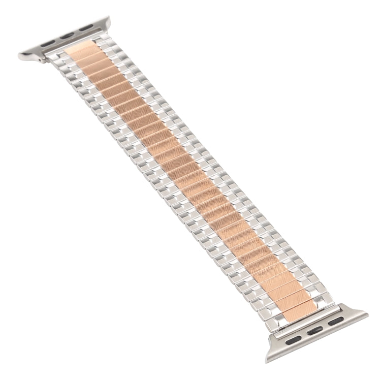 Aluminum Alloy Steel Watch Band For Apple Watch Ultra 49mm&Watch Ultra 2 49mm / Series 9&8&7 45mm / SE 3&SE 2&6&SE&5&4 44mm / 3&2&1 42mm(Rose Gold) by bashfashion