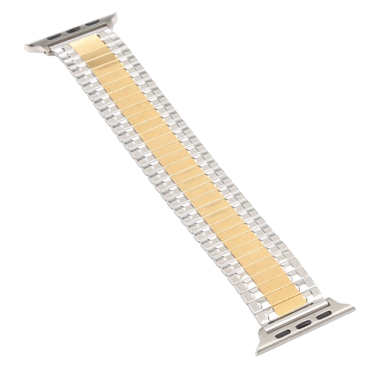 Aluminum Alloy Steel Watch Band For Apple Watch Series 9&8&7 41mm / SE 3&SE 2&6&SE&5&4 40mm / 3&2&1 38mm(Gold) by bashfashion