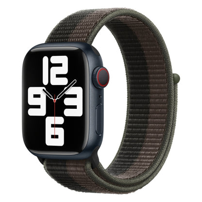 Loop Type Sport Watch Band For Apple Watch Ultra 49mm&Watch Ultra 2 49mm / Series 9&8&7 45mm / SE 3&SE 2&6&SE&5&4 44mm / 3&2&1 42mm (Black Grey) by bashfashion