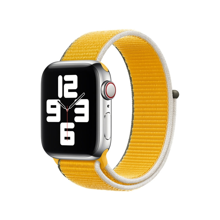 Loop Type Sport Watch Band For Apple Watch Ultra 49mm&Watch Ultra 2 49mm / Series 9&8&7 45mm / SE 3&SE 2&6&SE&5&4 44mm / 3&2&1 42mm(Sunflower) by bashfashion