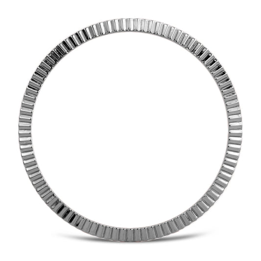 For Samsung Galaxy Watch 3 41mm Smart Watch Wave Texture Bezel Ring(Silver) by ENKAY