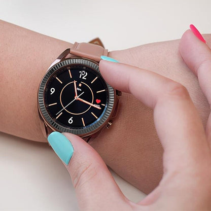 For Samsung Galaxy Watch 3 41mm Smart Watch Wave Texture Bezel Ring(Colorful) by ENKAY