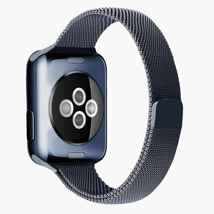 Milan Loopback Small Waist Watch Band For Apple Watch Ultra 49mm&Watch Ultra 2 49mm / Series 9&8&7 45mm / SE 3&SE 2&6&SE&5&4 44mm / 3&2&1 42mm(Gold) by bashfashion