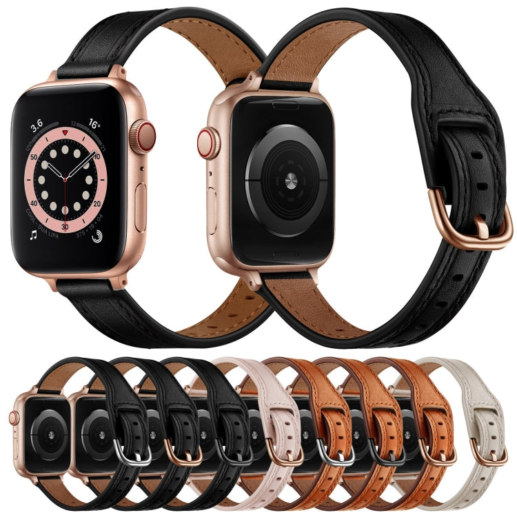 Women Starry Sky Style Leather Watch Band For Apple Watch Series 9&8&7 41mm / SE 3&SE 2&6&SE&5&4 40mm / 3&2&1 38mm(Pink Sand) by bashfashion