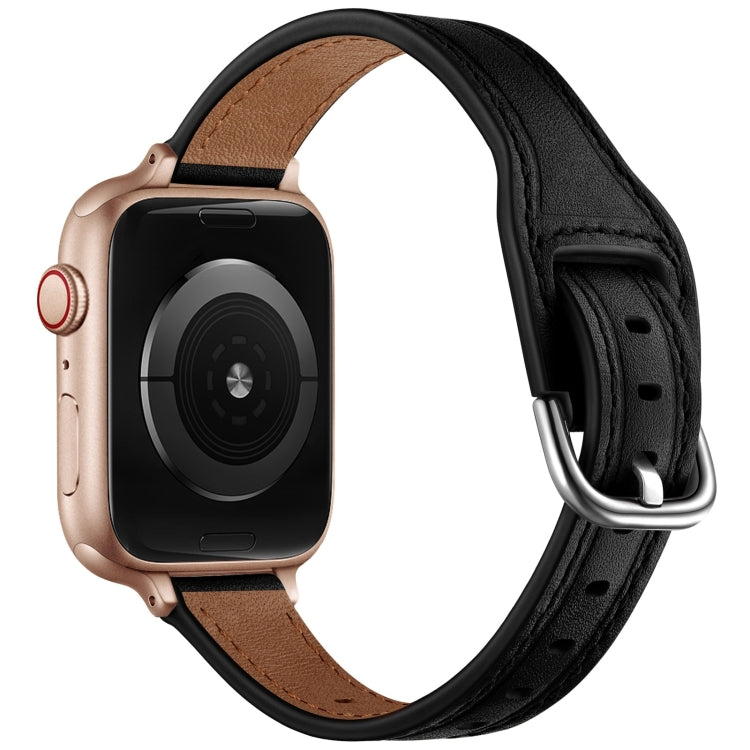 Women Starry Sky Style Leather Watch Band For Apple Watch Ultra 49mm&Watch Ultra 2 49mm / Series 9&8&7 45mm / SE 3&SE 2&6&SE&5&4 44mm / 3&2&1 42mm(Black Silver Buckle) by bashfashion