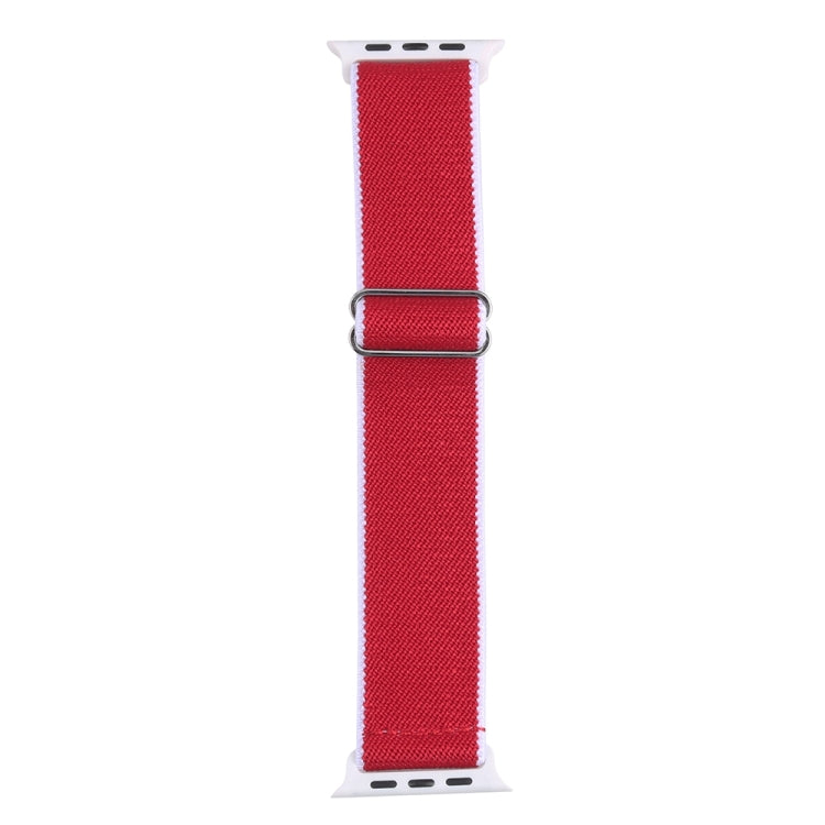 High Elastic Nylon Watch Band For Apple Watch Ultra 49mm&Watch Ultra 2 49mm / Series 9&8&7 45mm / SE 3&SE 2&6&SE&5&4 44mm / 3&2&1 42mm(China) by bashfashion