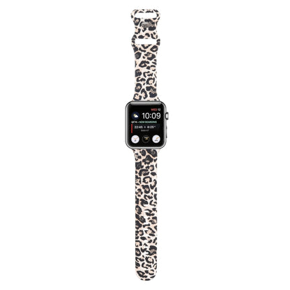 8-buckle Printed Strap Watch Band For Apple Watch Ultra 49mm&Watch Ultra 2 49mm / Series 9&8&7 45mm / SE 3&SE 2&6&SE&5&4 44mm / 3&2&1 42mm(Leopard) by bashfashion