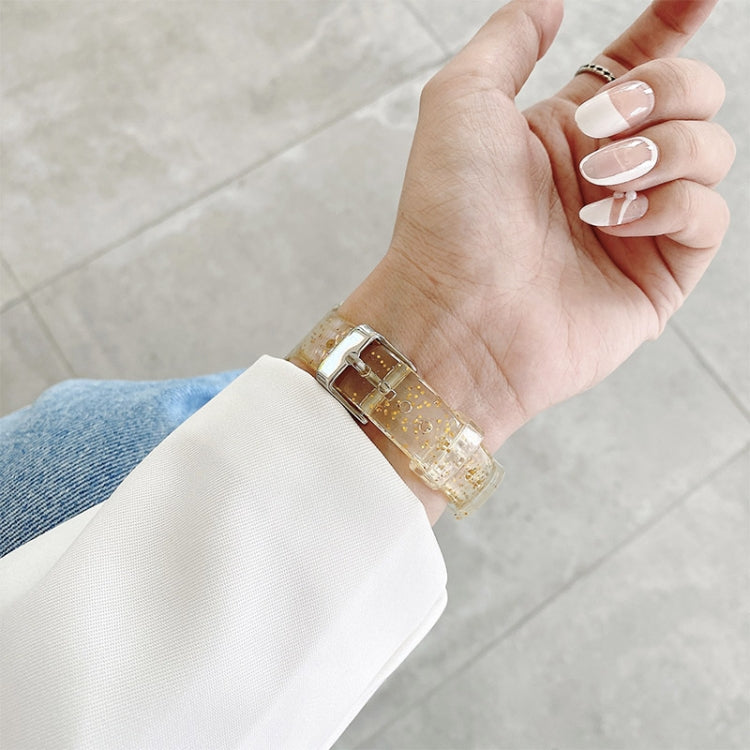 Small Waist Dual Section Milan Watch Band For Apple Watch Ultra 49mm&Watch Ultra 2 49mm / Series 9&8&7 45mm / SE 3&SE 2&6&SE&5&4 44mm / 3&2&1 42mm(Gold Yellow) by bashfashion