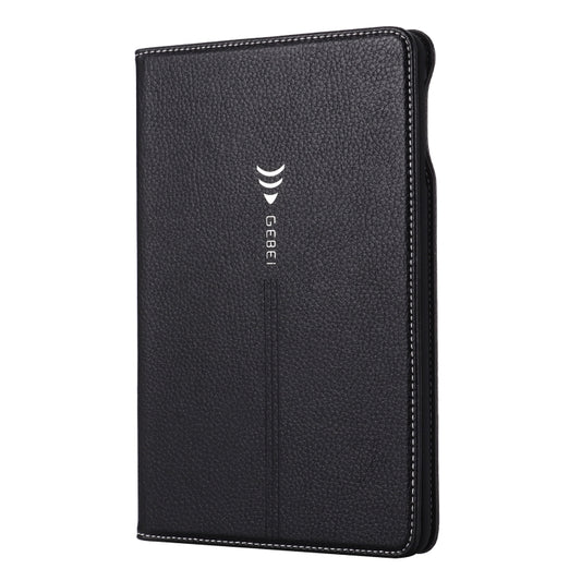 For iPad Mini 2019 & 4 & 3 & 2 & 1 GEBEI PU+TPU Horizontal Flip Protective Case with Holder & Card Slots(Black) by GEBEI