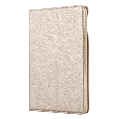 For iPad Mini 2019 & 4 & 3 & 2 & 1 GEBEI PU+TPU Horizontal Flip Protective Case with Holder & Card Slots(Gold) by GEBEI