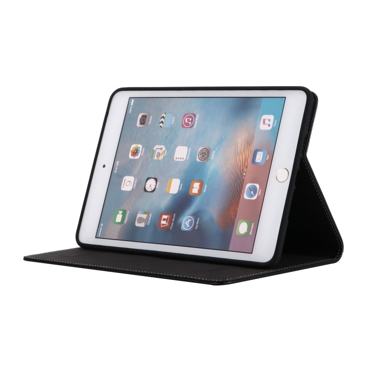 For iPad Mini 2019 & 4 & 3 & 2 & 1 GEBEI PU+TPU Horizontal Flip Protective Case with Holder & Card Slots(Rose Gold) by GEBEI