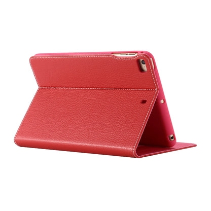 For iPad Mini 2019 & 4 & 3 & 2 & 1 GEBEI PU+TPU Horizontal Flip Protective Case with Holder & Card Slots(Red) by GEBEI