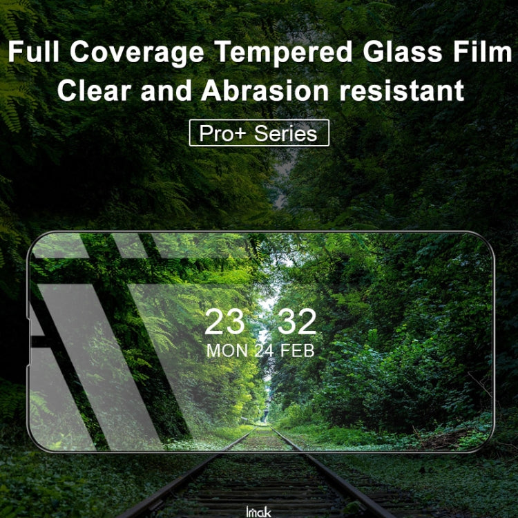 For iPhone 13 mini IMAK 9H Surface Hardness Full Screen Tempered Glass Film Pro+ Series by imak