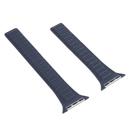 Slimming Loop Magnetic Watch Band For Apple Watch Series 9&8&7 41mm / SE 3&SE 2&6&SE&5&4 40mm / 3&2&1 38mm(Cape Blue) by bashfashion