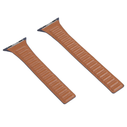 Slimming Loop Magnetic Watch Band For Apple Watch Series 9&8&7 41mm / SE 3&SE 2&6&SE&5&4 40mm / 3&2&1 38mm(Red) by bashfashion