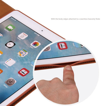 For iPad Pro 9.7 inch GEBEI PU+TPU Horizontal Flip Protective Case with Holder & Card Slots(Black) by GEBEI