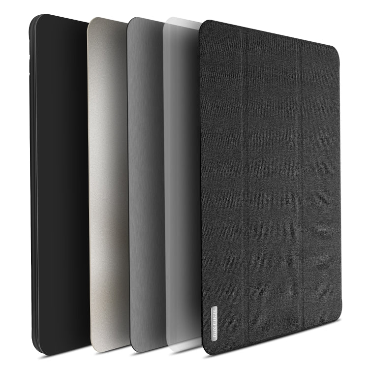 DUX DUCIS Domo Series Horizontal Flip Magnetic TPU + PU Leather Tablet Case with Three-folding Holder & Pen Slot For iPad Pro 12.9 inch 2017(Black) by DUX DUCIS