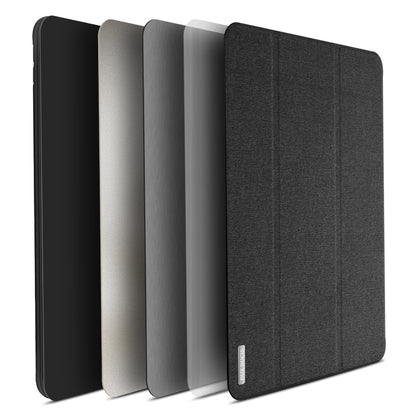 DUX DUCIS Domo Series Horizontal Flip Magnetic TPU + PU Leather Tablet Case with Three-folding Holder & Pen Slot For iPad Pro 12.9 inch 2017(Black) by DUX DUCIS