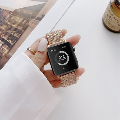 V-shaped Buckle Straight Steel Watch Band For Apple Watch Series 9&8&7 41mm / SE 3&SE 2&6&SE&5&4 40mm / 3&2&1 38mm(Black) by bashfashion