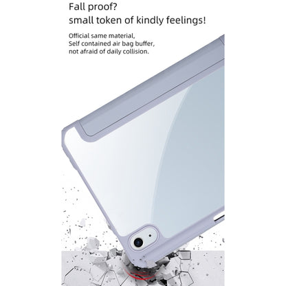 For iPad mini 6 / mini 2024 Mutural Pinyue Series Horizontal Flip Tablet Case with Holder & Pen Slot & Sleep / Wake-up Function(Purple) by Mutural