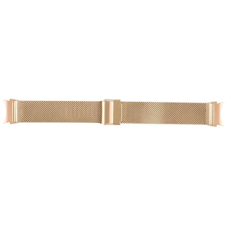 For Samsung Galaxy Watch4 40mm/44mm Double Insurance Buckle Milanese Watch Band(Gold) by bashfashion