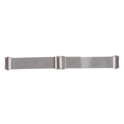 For Samsung Galaxy Watch4 40mm/44mm Double Insurance Buckle Milanese Watch Band(Silver) by bashfashion