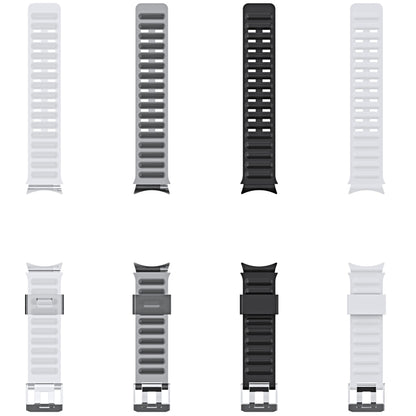 For Samsung Galaxy Watch4 40mm / 44mm Silicone Strap Watch Band(Transparent) by bashfashion