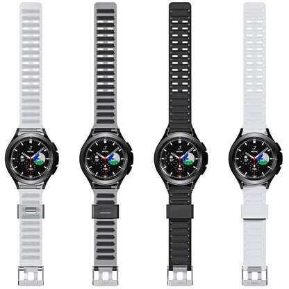 For Samsung Galaxy Watch4 40mm / 44mm Silicone Strap Watch Band(Transparent) by bashfashion