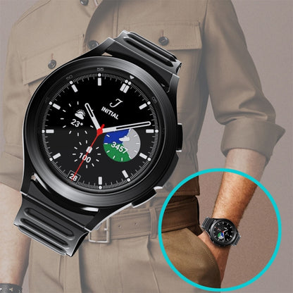 For Samsung Galaxy Watch4 40mm / 44mm Silicone Strap Watch Band(Transparent) by bashfashion