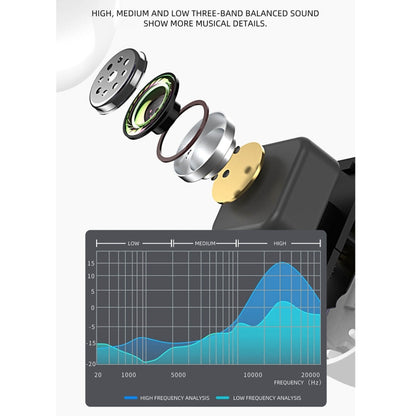 X6WS Mini Noise Reduction Digital Display TWS Wireless Bluetooth Earphone(Black) by bashfashion