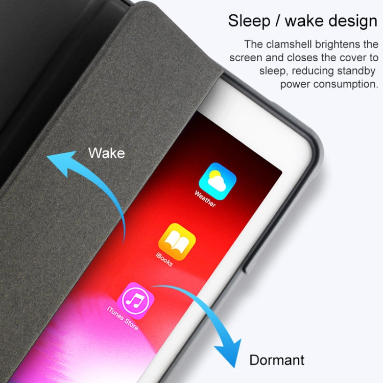 For iPad Pro 10.5 Mutural Horizontal Flip PC + TPU + PU Leather Case with Holder & Pen Slot(Red) by Mutural