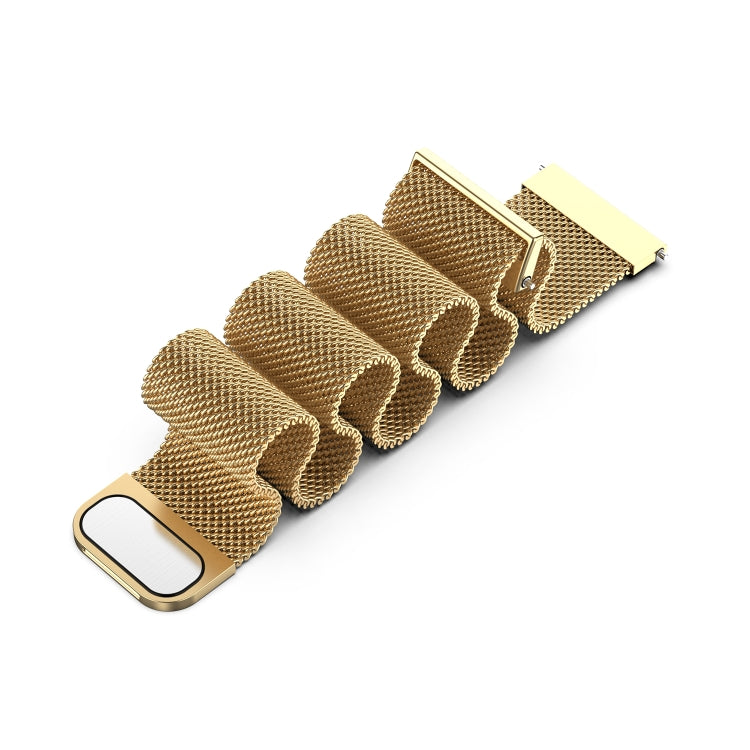 For Huawei Watch GT 3 42mm 20mm Milan Metal Watch Band(Gold) by bashfashion