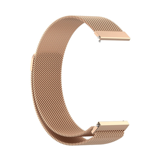 For Huawei Watch GT 3 42mm 20mm Milan Metal Watch Band(Rose Gold) by bashfashion