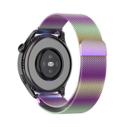 For Huawei Watch GT 3 42mm 20mm Milan Metal Watch Band(Colorful) by bashfashion
