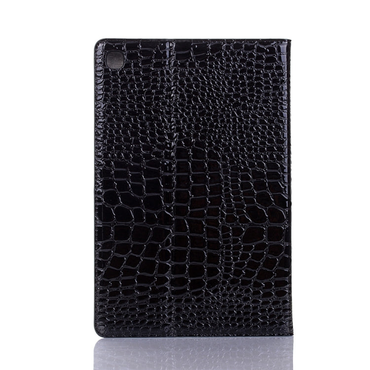 For Samsung Galaxy Tab A7 T500 Crocodile Texture Leather Tablet Case(Black) by bashfashion