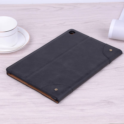 For Samsung Galaxy Tab A7 Lite T220/T225 Retro Leather Tablet Case(Black) by bashfashion