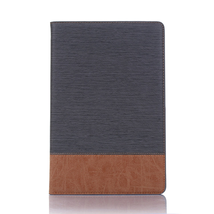 For Samsung Galaxy Tab A7 Lite T220/T225 Cross Texture Leather Tablet Case(Dark Grey) by bashfashion