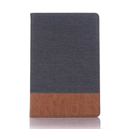 For Samsung Galaxy Tab A7 Lite T220/T225 Cross Texture Leather Tablet Case(Dark Grey) by bashfashion