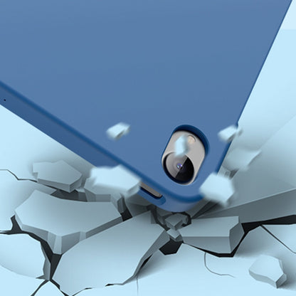 For iPad Air 11 2024 / Air 2022 / Air 2020 10.9 Mutural Silicone Microfiber Tablet Case(Pink) by Mutural