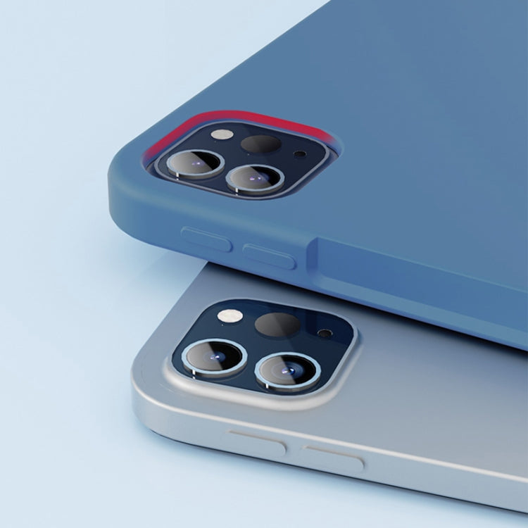 For iPad Pro 11 inch 2022 / 2021 / 2020 Mutural Silicone Microfiber Tablet Case(Pink) by Mutural