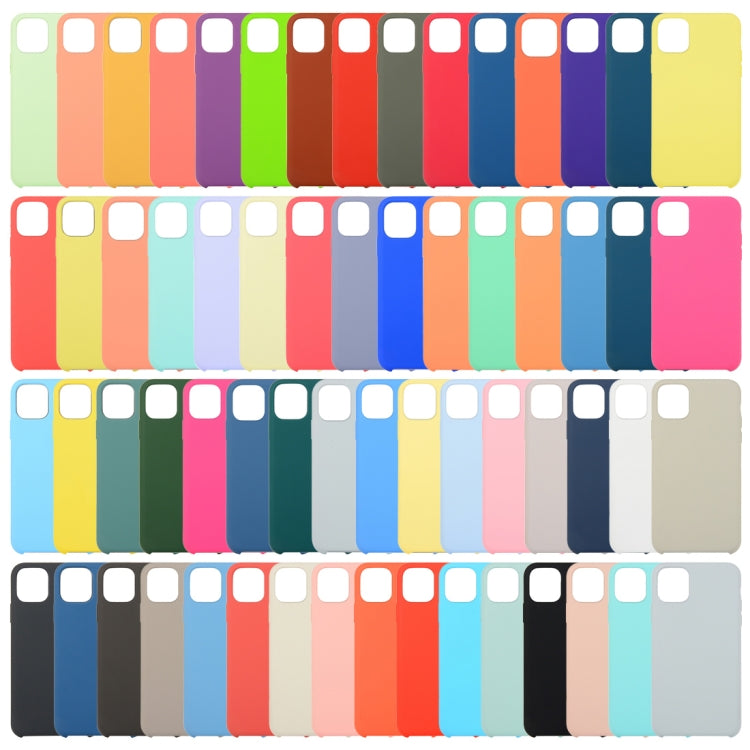 For iPhone 13 Pro Max Solid Silicone Phone Case (Ice Blue) by bashfashion