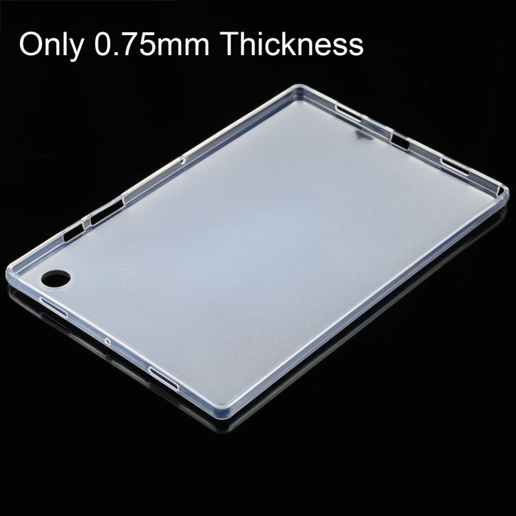 For Samsung Galaxy Tab A8 10.5 / X205 / X200 TPU Tablet Case (Transparent) by bashfashion