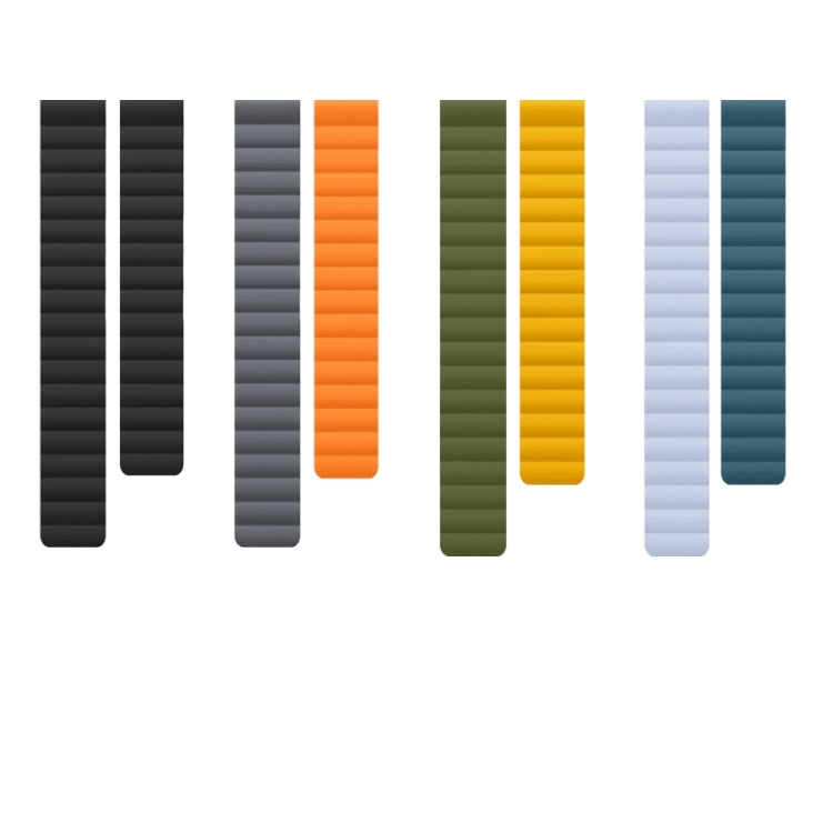 For Fitbit Charge 2 Silicone Magnetic Watch Band(Black) by bashfashion