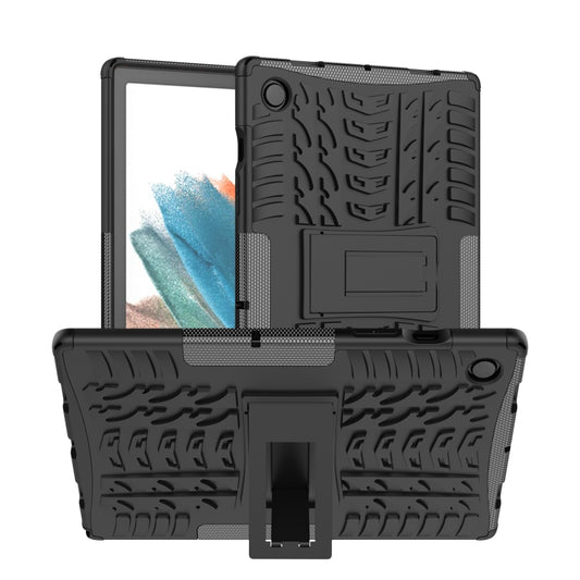 For Samsung Galaxy Tab A8 10.5 (2021) Tire Texture TPU + PC Tablet Case(Black) by bashfashion