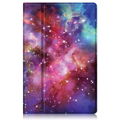 For Samsung Galaxy Tab A8 2022 SM-X200 360 Degrees Rotation Leather Tablet Case(Milky Way) by bashfashion