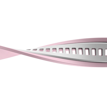 Two-color TPU Strap For Apple Watch Series 9&8&7 41mm / SE 3&SE 2&6&SE&5&4 40mm / 3&2&1 38mm(Pink White) by bashfashion