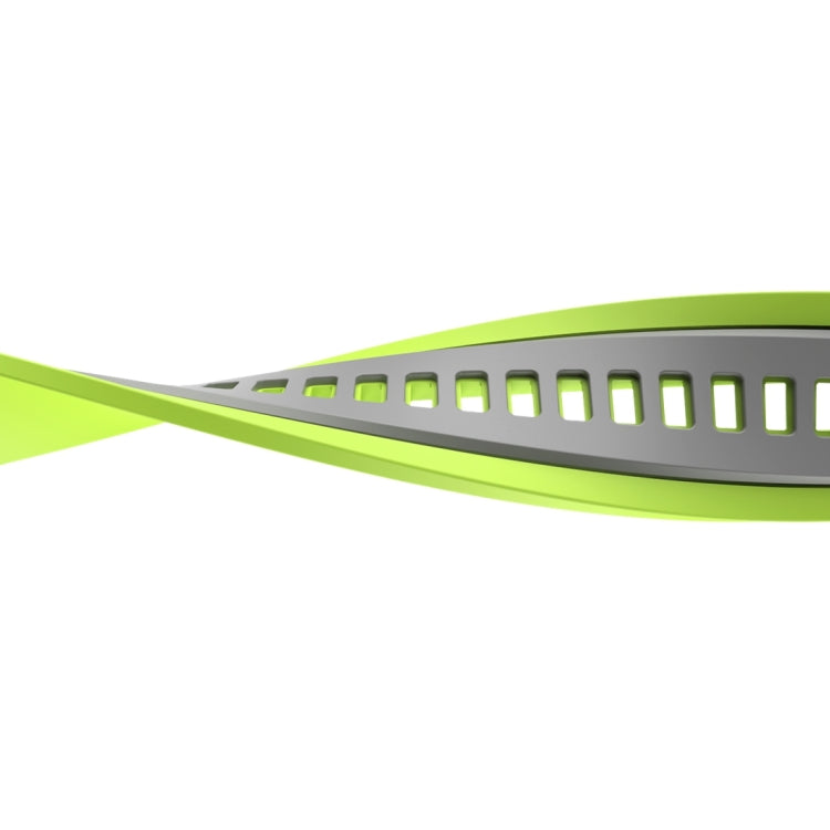 Two-color TPU Strap For Apple Watch Series 9&8&7 41mm / SE 3&SE 2&6&SE&5&4 40mm / 3&2&1 38mm(Green Grey) by bashfashion