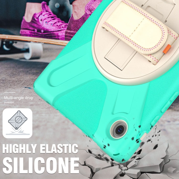 For Samsung Galaxy Tab A8 10.5 2021 Silicone + PC Tablet Case(Mint Green) by bashfashion